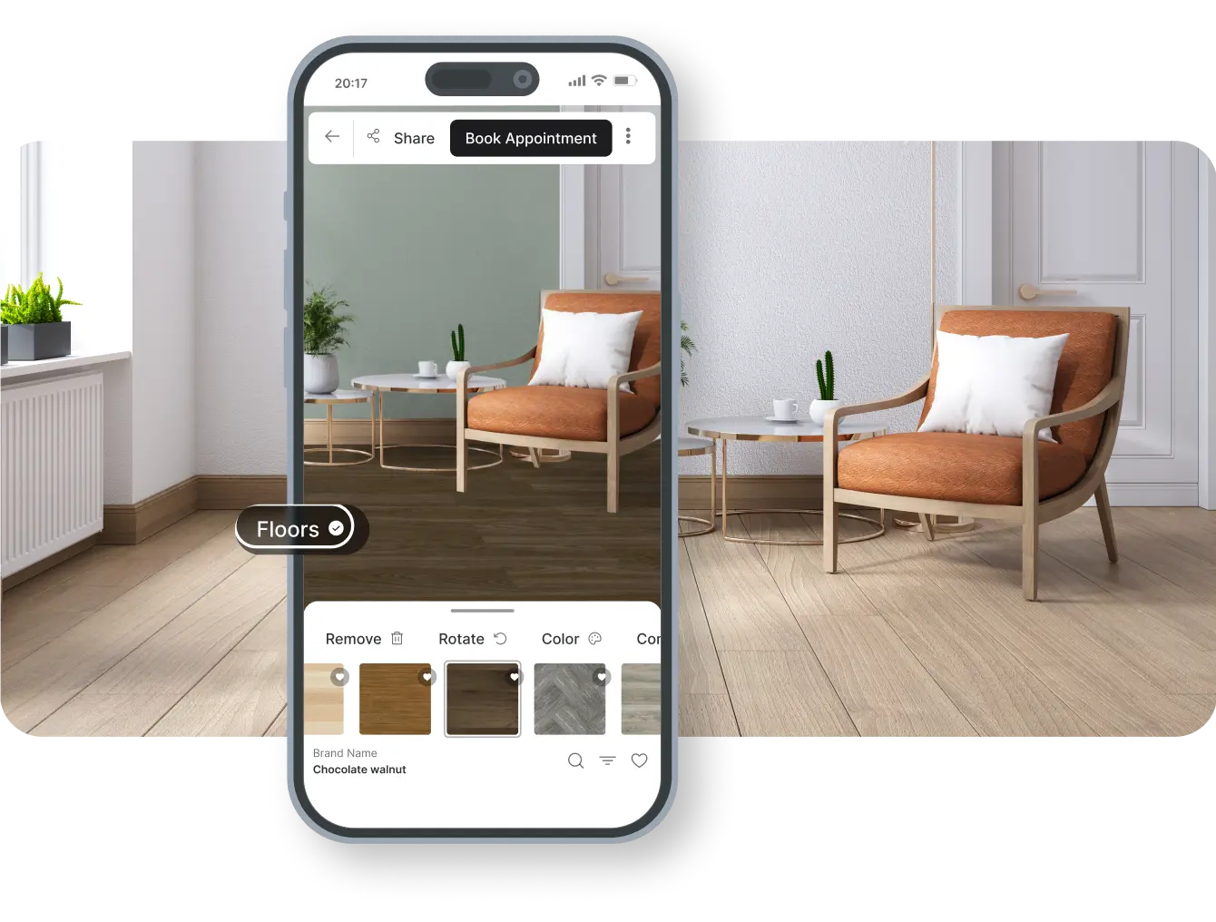 Roomvo Visualizer