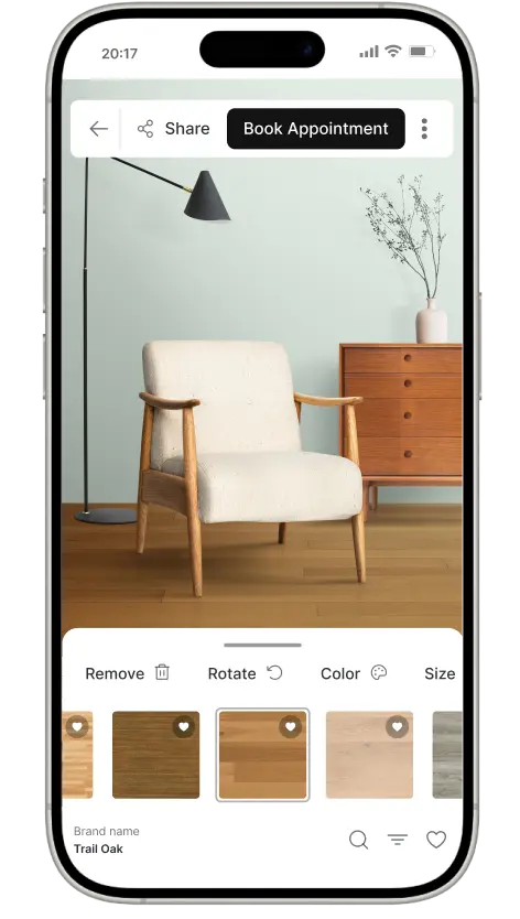 Roomvo Visualizer
